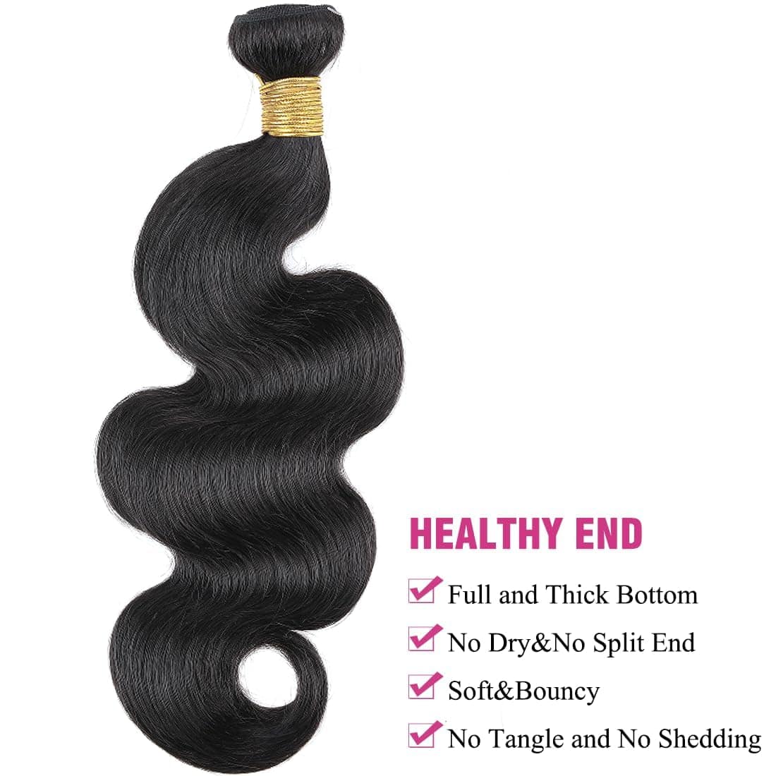 Cabello Humano Body Wave Mechones Cuerpo Onda Brasileño Un - Imagen 5