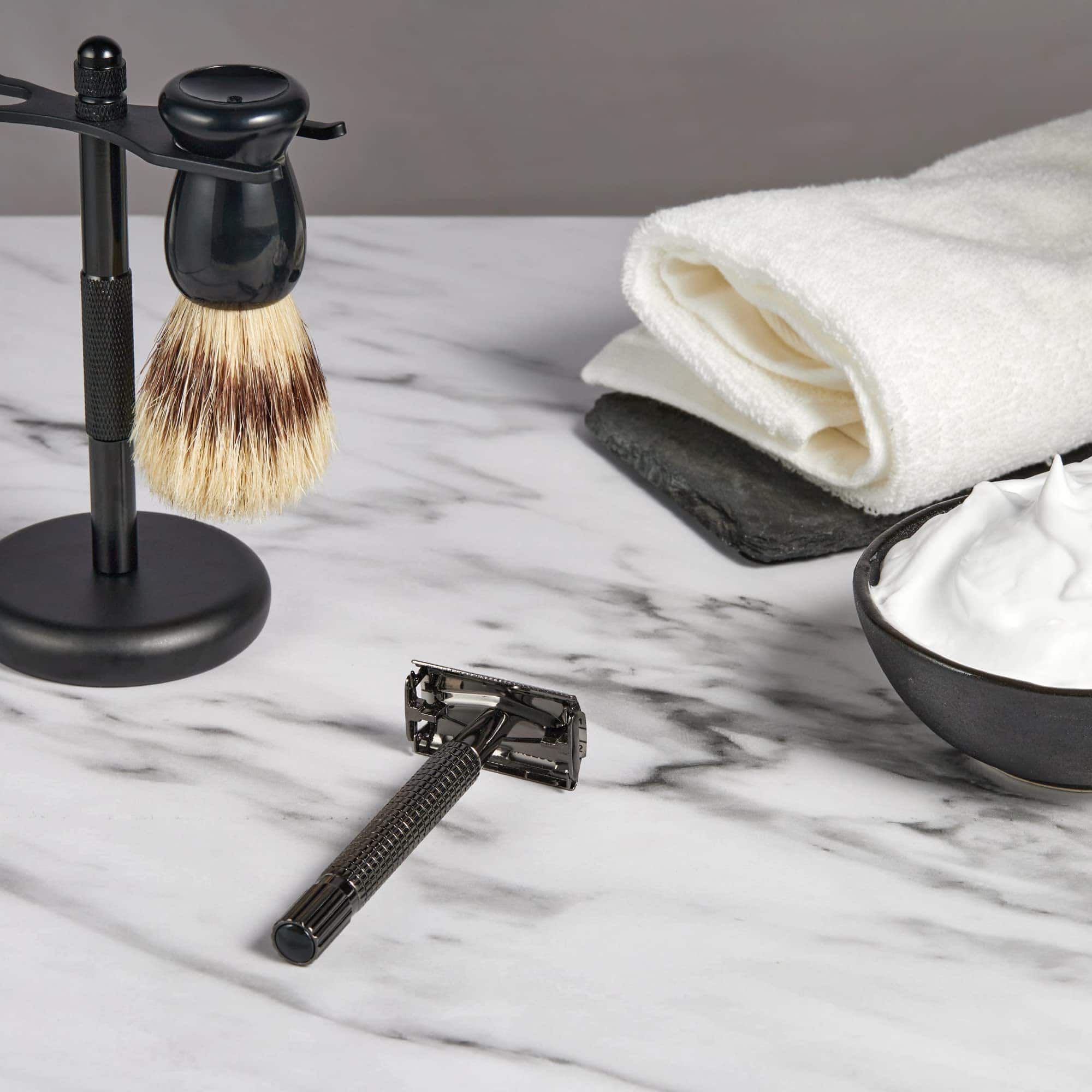 Kit de Afeitado Húmedo de Lujo para Hombres, Set Todo - Imagen 3