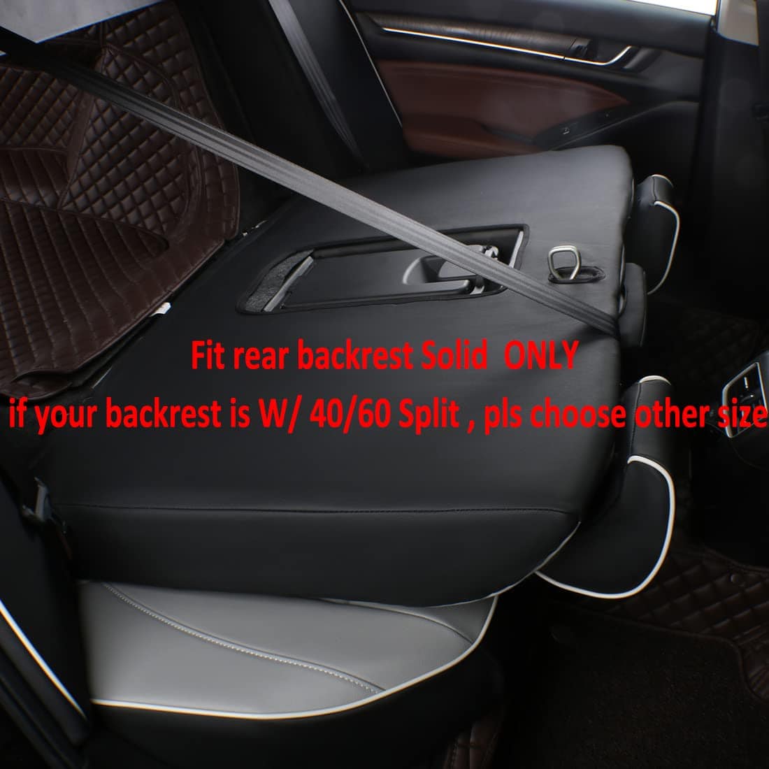 Fundas de Asiento EKR para Honda Civic 2016, 2017, 2018, - Imagen 3