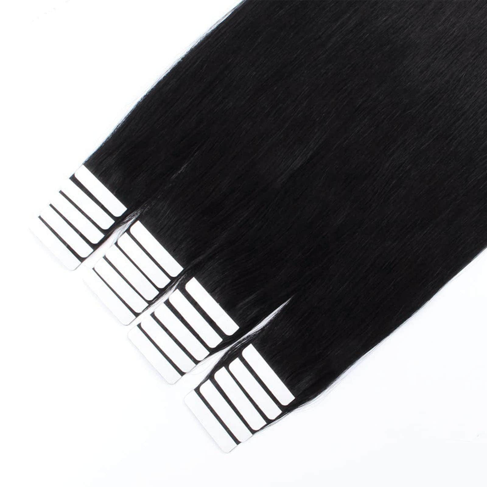 Extensiones de Cabello en Tape Jet Black de Sixstarhair - Imagen 5
