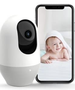 Monitor de Bebé WiFi Smartphone Nooie 2K con Visión
