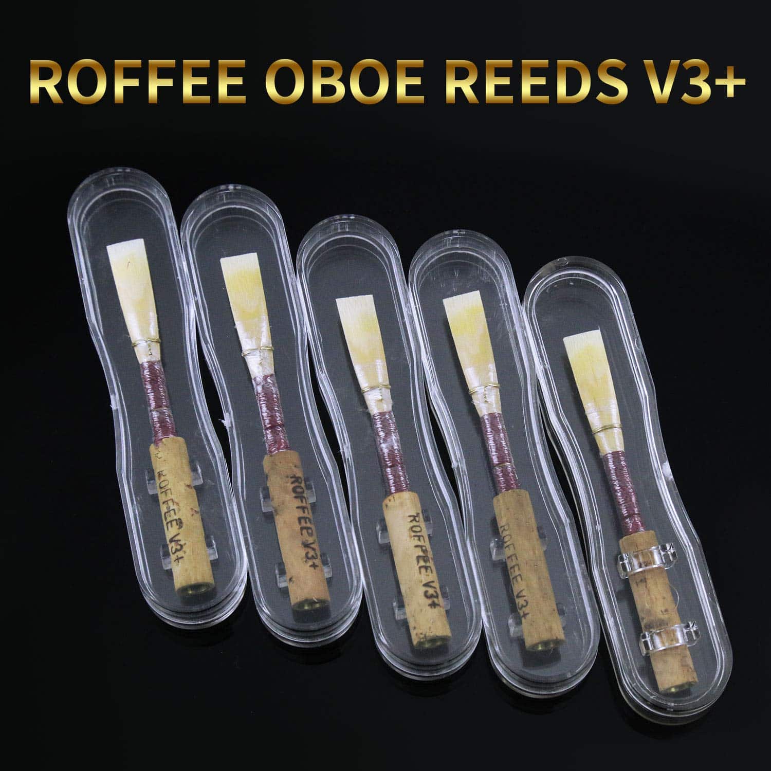ROFFEE 1 pcs oboe reeds reed V3+ modelo básico, suave - Imagen 5