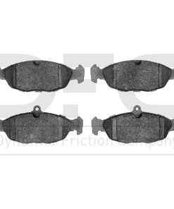 Pastillas de Freno Avanzadas Dynamic Friction -o Trasero