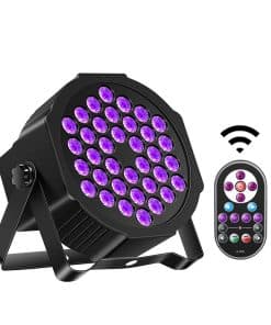 36 Luces Negras LED, U`King 72W Luces UV Negras con Control