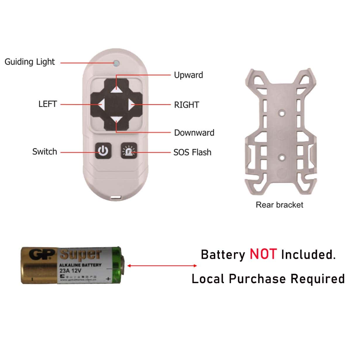 Foco LED de Alto Brillo para Offroad, Luz Frontal, Control - Imagen 8