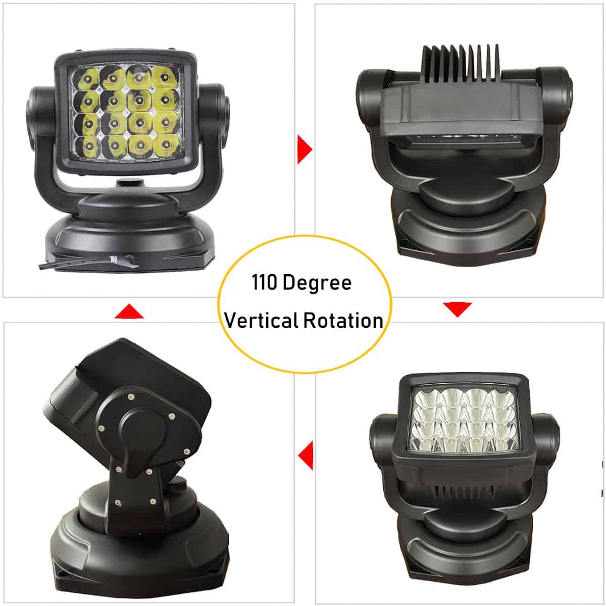 Foco LED de Alto Brillo para Offroad, Luz Frontal, Control - Imagen 6
