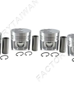 Juego de pistones Factorytaiwan para SHIBAURA N844 +0.50mm