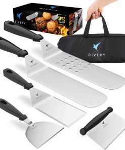 Juego de accesorios de plancha Rivexy de 5 piezas Premium,