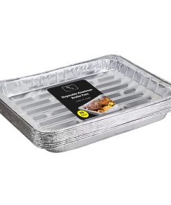 Paquete de 25 sartenes desechables de aluminio DCS Deals -