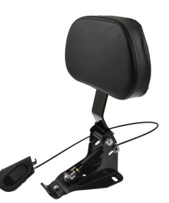HDBUBALUS Respaldo ajustable para motocicleta con