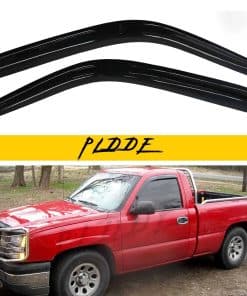 PLDDE 2pcs Viseras para Ventanas Exteriores de Guardia de