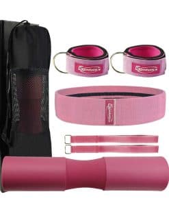 Set de Almohadilla de Barra para Sentadillas y Par de