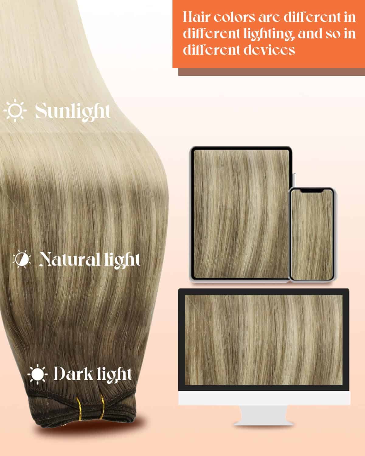 Extensiones de Cabello Humano Sunny Hair Cosido en Trama - Imagen 6