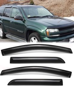 Deebior 4pcs Original Deflectores de Viento -Humo Oscuro