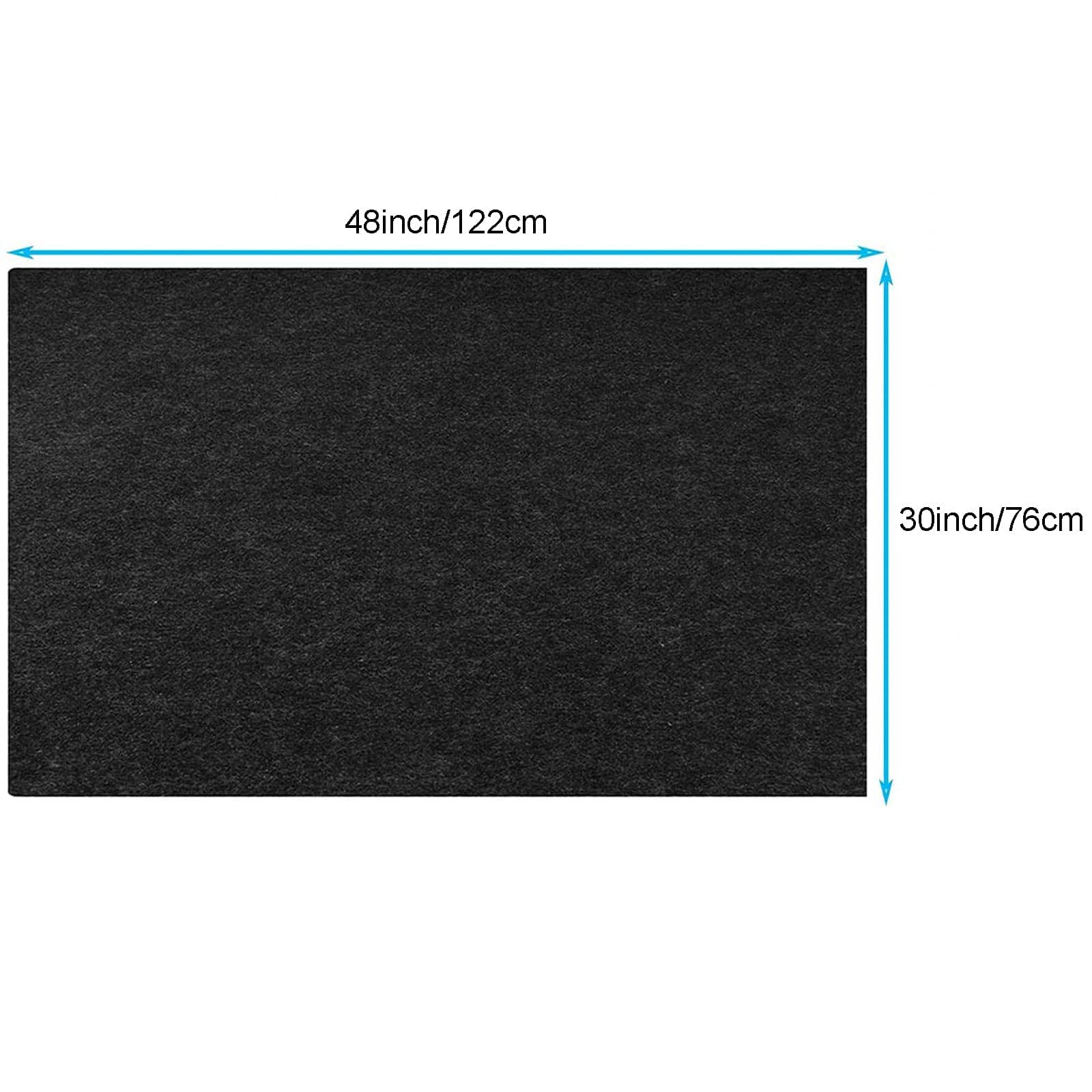 Tirifer Under Grill Mat, BBQ Grill Splatter Mat, - Imagen 6