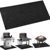 Tirifer Under Grill Mat, BBQ Grill Splatter Mat,