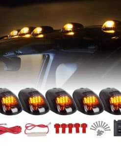 Luces de Marcador de Cubierta LED Ámbar HOCOLO para Techo