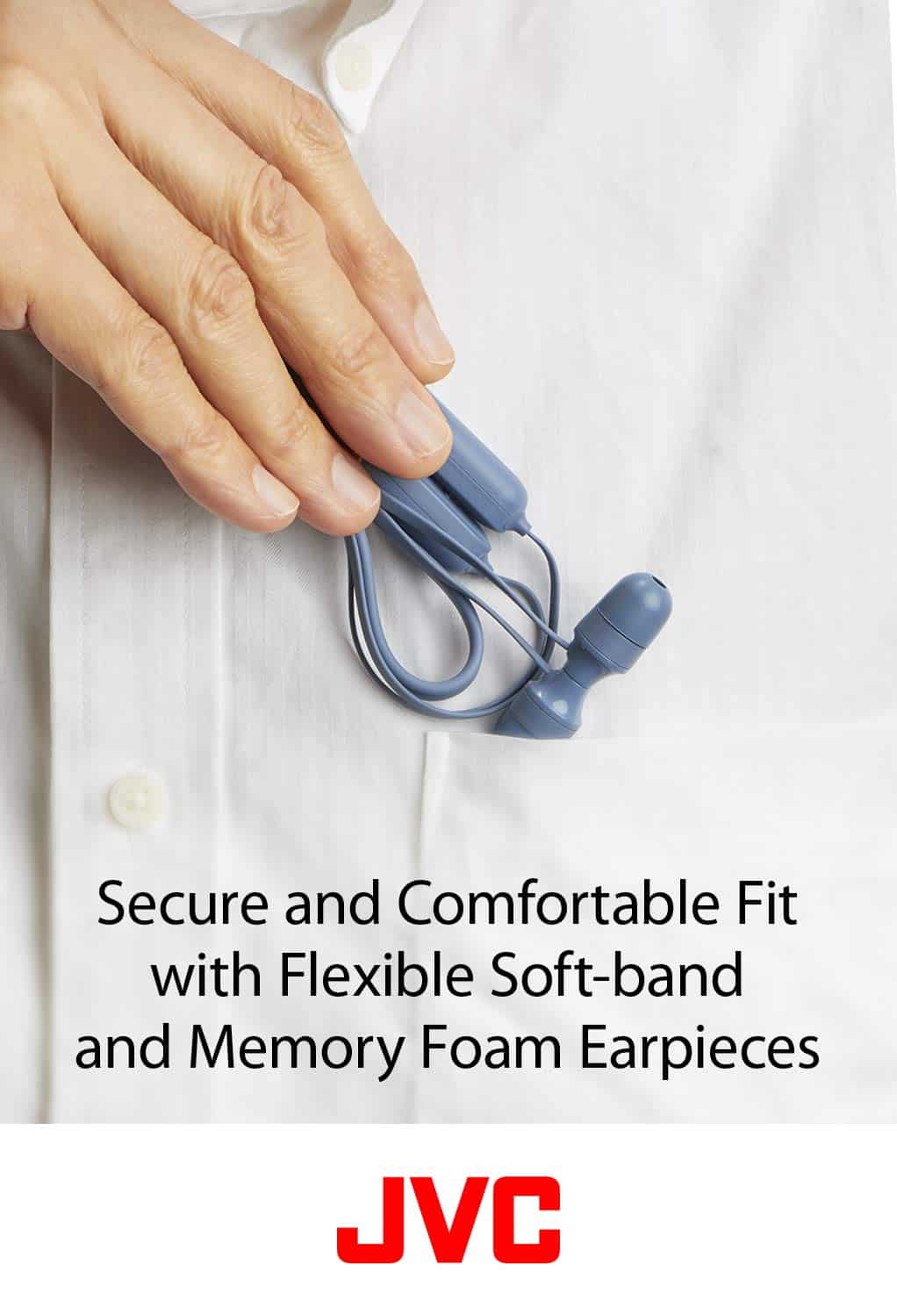 Audífonos inalámbricos JVC Marshmallow, resistencia al agua - Imagen 4
