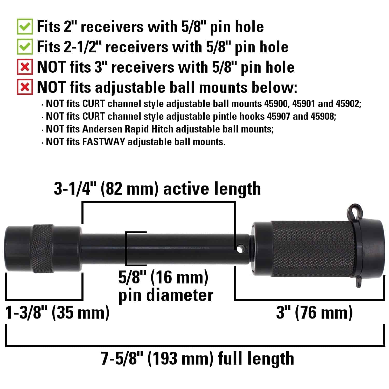 Juego de Cerradura de Remolque TowWorks 79632 Keyed Alike - Imagen 5