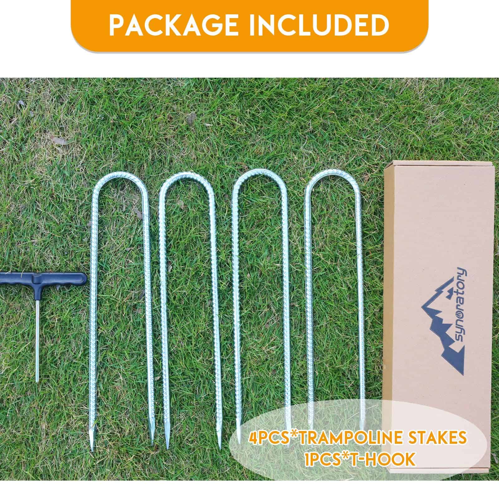 Estacas para Trampolines de Hierro Galvanizado de Punta - Imagen 7