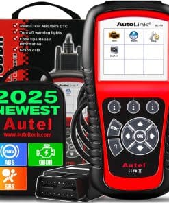 Autel AutoLink AL619 Escáner OBD2 | Herramienta de