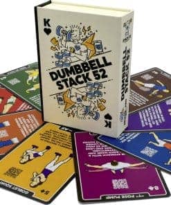 Baraja de Cartas de Ejercicio con Mancuernas Stack 52.