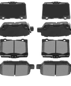 AUTOMUTO 8pcs D1091 & D1090 Pastillas de Freno Delanteras +