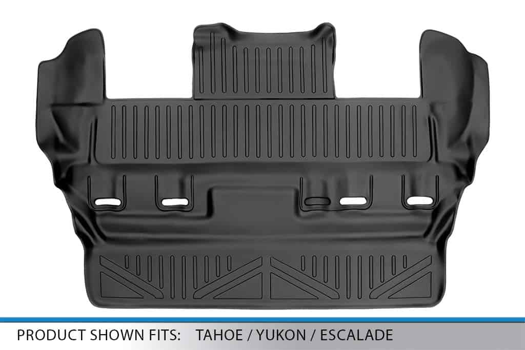 SMARTLINER Tapetes a Medida para la Tercera Fila Negro para - Imagen 4