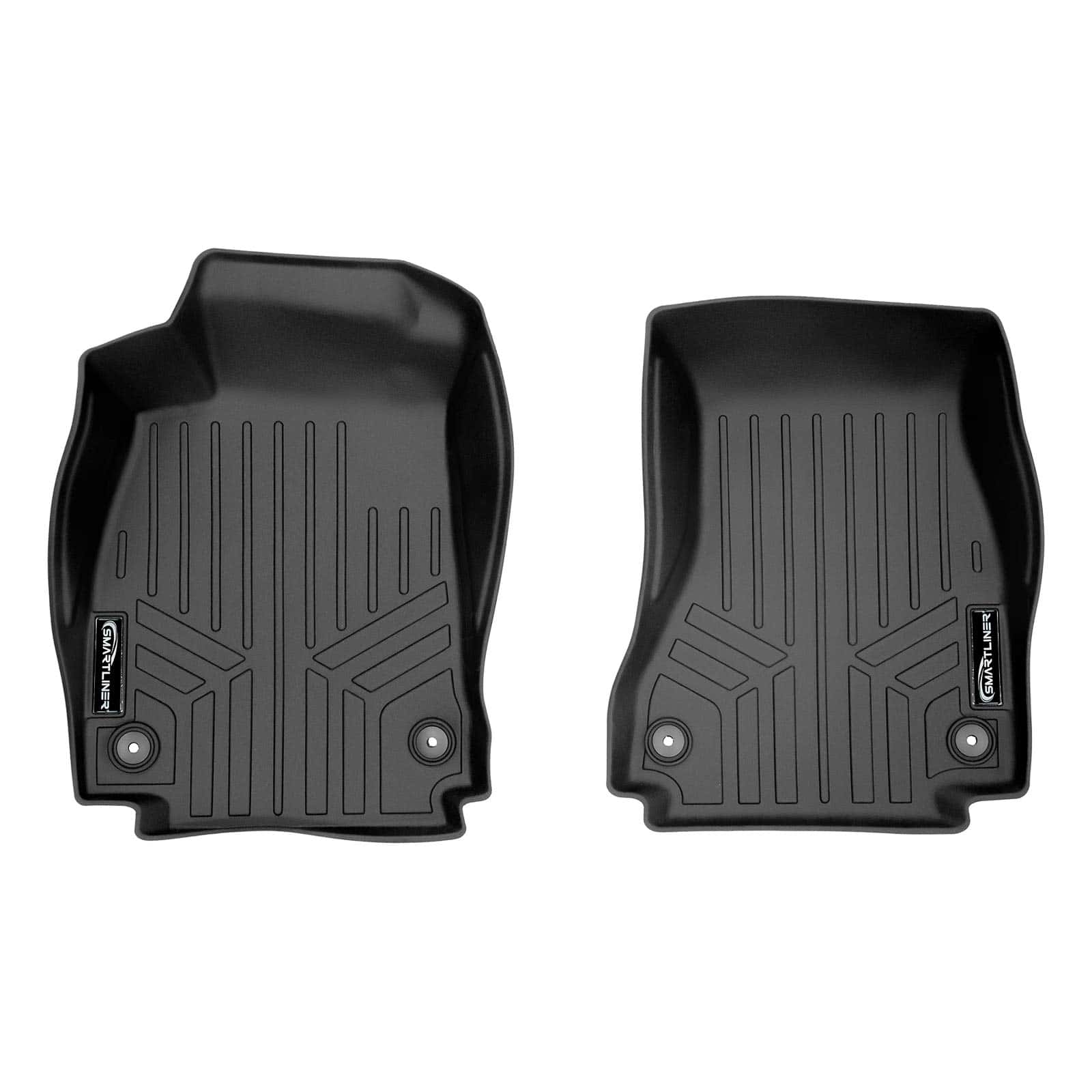 SMARTLINER Juego de Tapetes Personalizados para -Negro