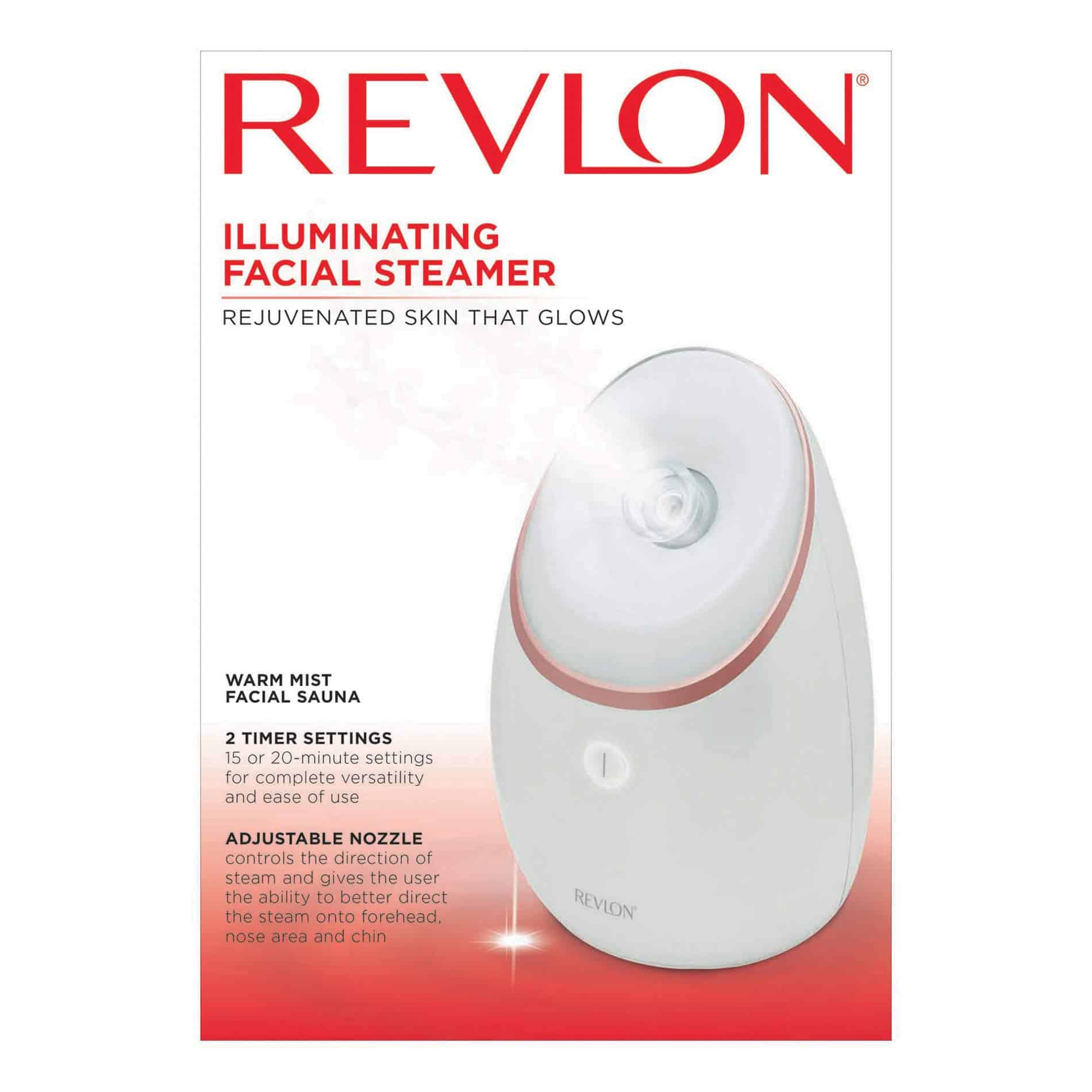 REVLON Illuminating Warm Mist Facial Steamer, 1 Unidad - Imagen 10