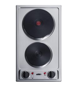 Summit 12" 2 Quemadores Placa de Cocina Eléctrica a 230