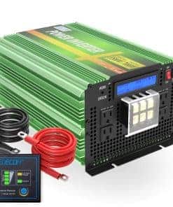 Inversor de Corriente Onda Sinusoidal Pura EDECOA 3500W DC