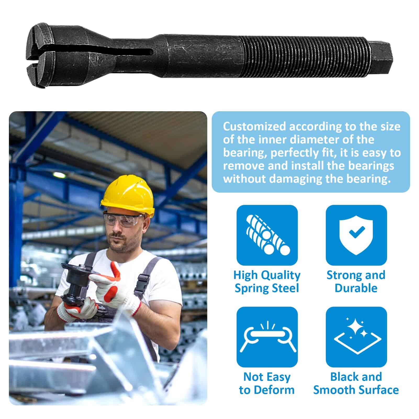 Herramienta instaladora y removedora de rodamientos de leva - Imagen 5