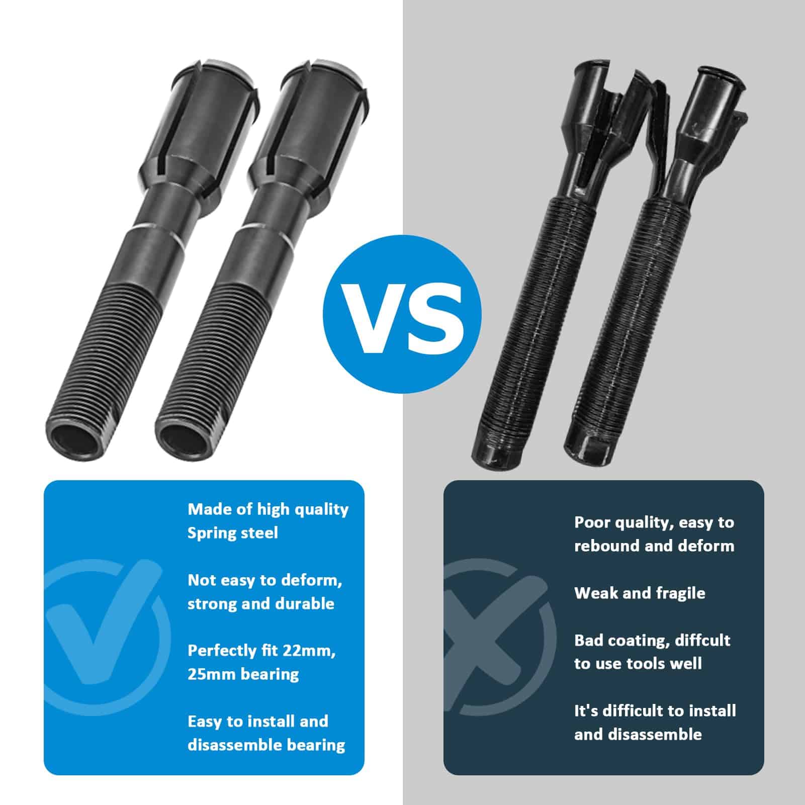 Herramienta instaladora y removedora de rodamientos de leva - Imagen 4