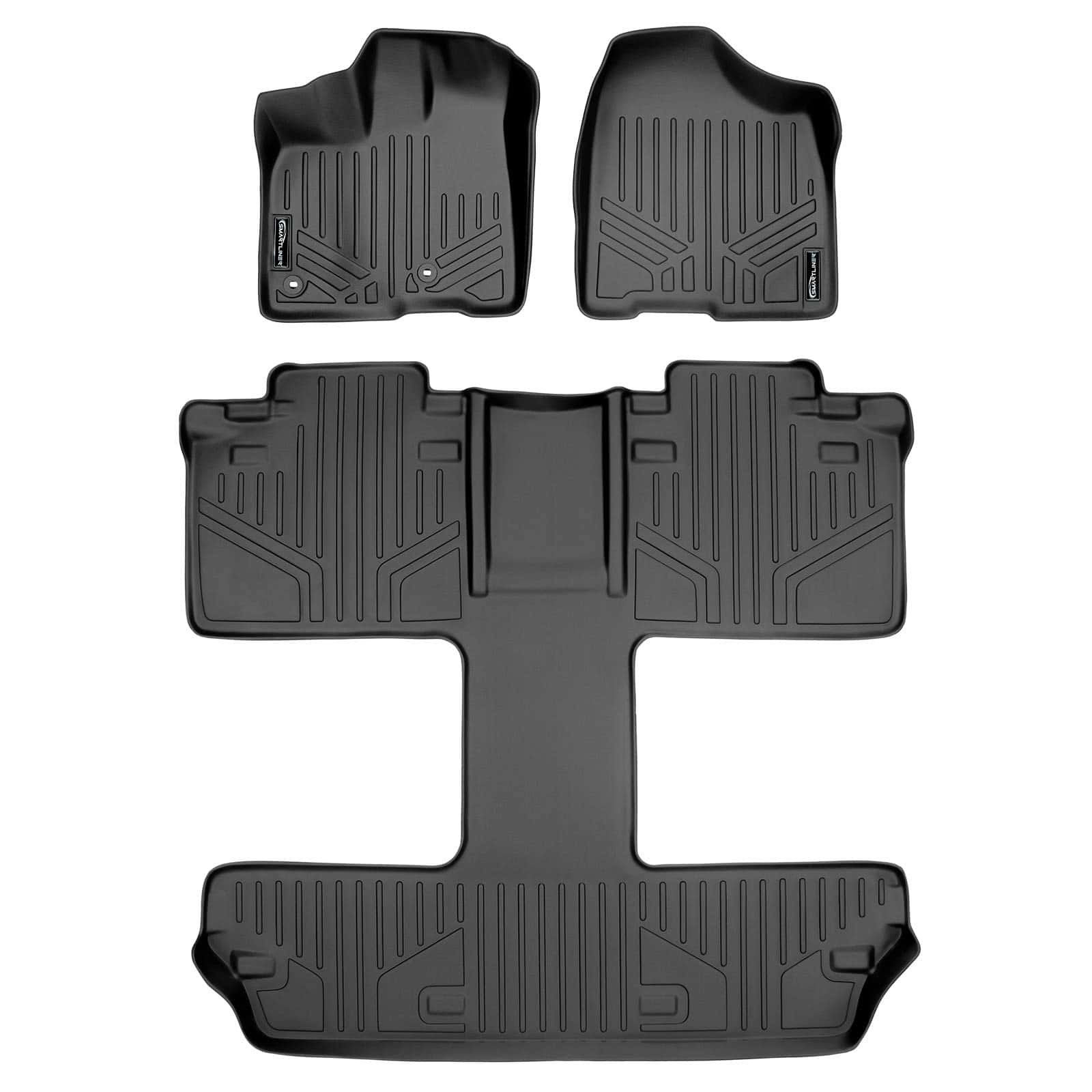 Juego de tapetes SMARTLINER a la medida -Negro