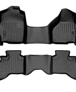 Juego de Tapetes SMARTLINER para 2 Filas Color Negro