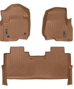 Juego de tapetes para piso SMARTLINER a medida para 2 filas