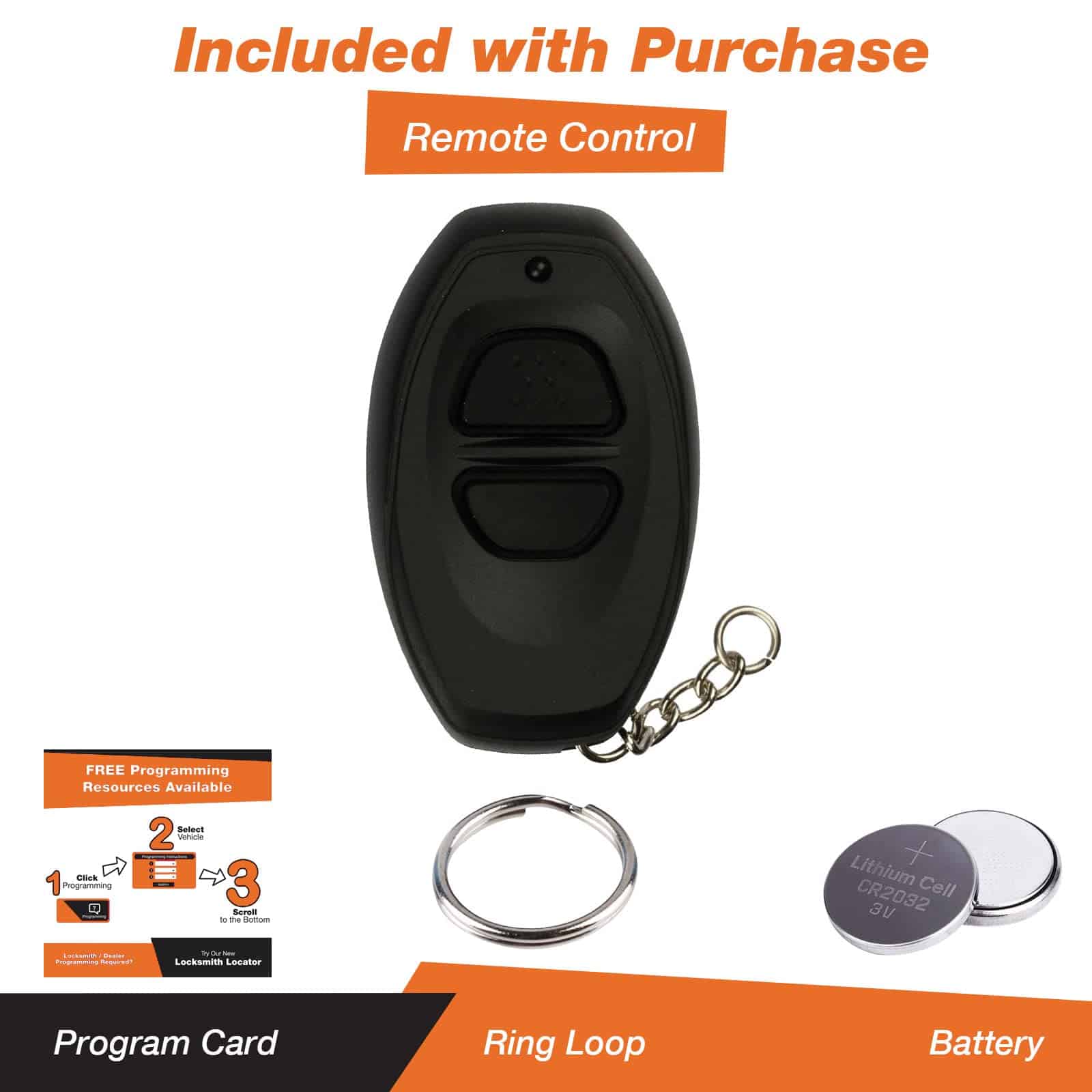 Control remoto de entrada sin llave para Toyota 90-97 con - Imagen 4