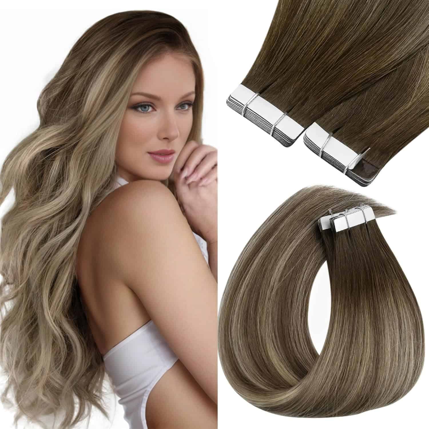 Extensiones de Cabello Sunny Tape Real Pelo Humano