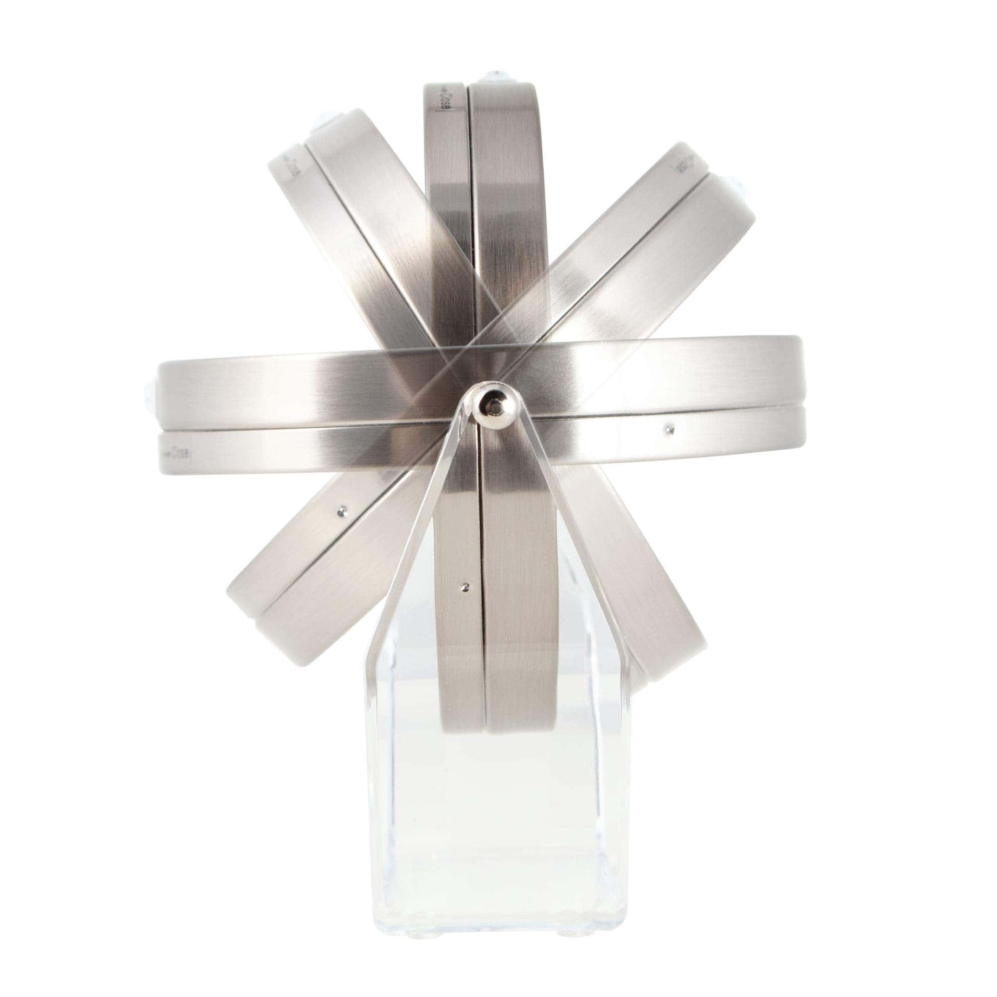 Espejo de tocador con base acrílica giratoria de doble cara - Imagen 7