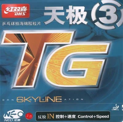 Hoja de goma para tenis de mesa DHS Skyline TG 3 NEO