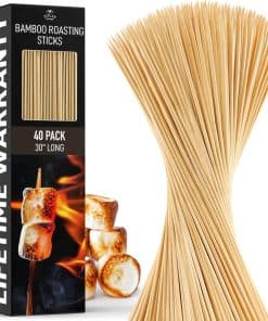 Palitos de bambú para malvaviscos Zulay Kitchen - 40