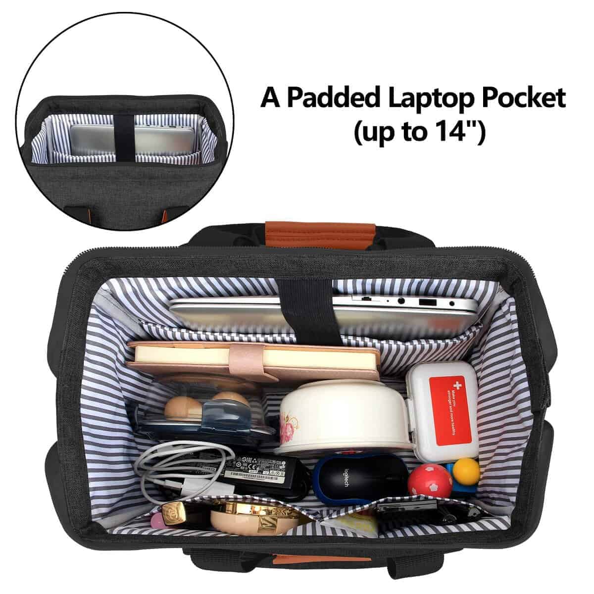 Bolso para Extractor de Leche LUXJA con Compartimentos para - Imagen 4