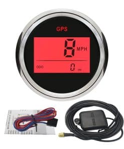ELING 2" Velocímetro Odómetro Digital GPS con Luz de Fondo