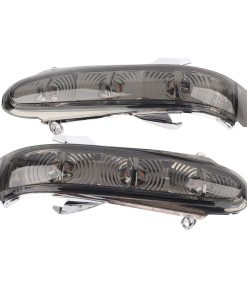 Lámpara de giro de espejo Aramox, 1 par de luz indicadora