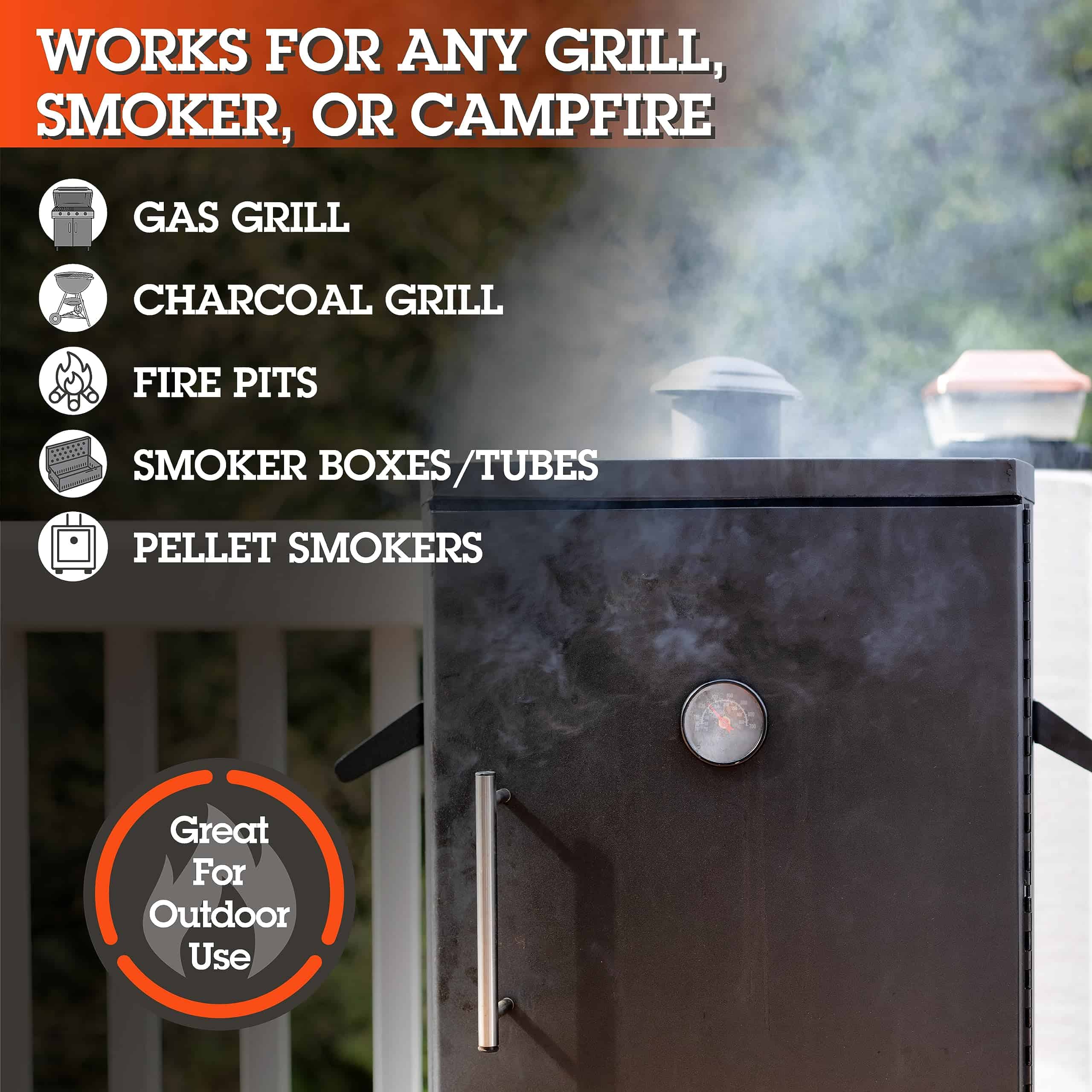 Camerons Smoking Wood Pellets (Hickory, 4 Pintas) - Pellets - Imagen 3
