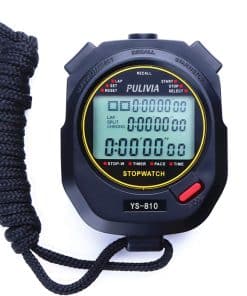 PULIVIA Cronómetro Deportivo con Memoria de 10 Vueltas,