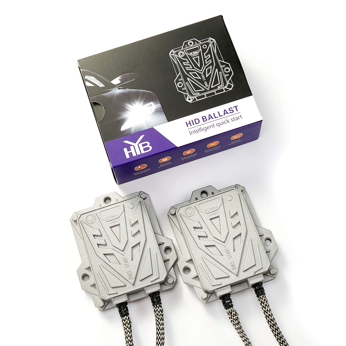 HYB Canbus Slim Digital HID Ballast 55W Error Free Warning - Imagen 7