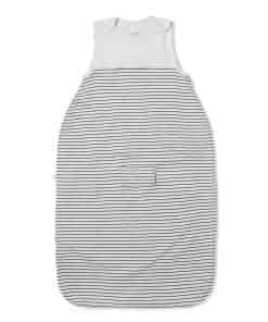 MORI Saco de Dormir Premium Unisex para Bebés en Gris Rayas