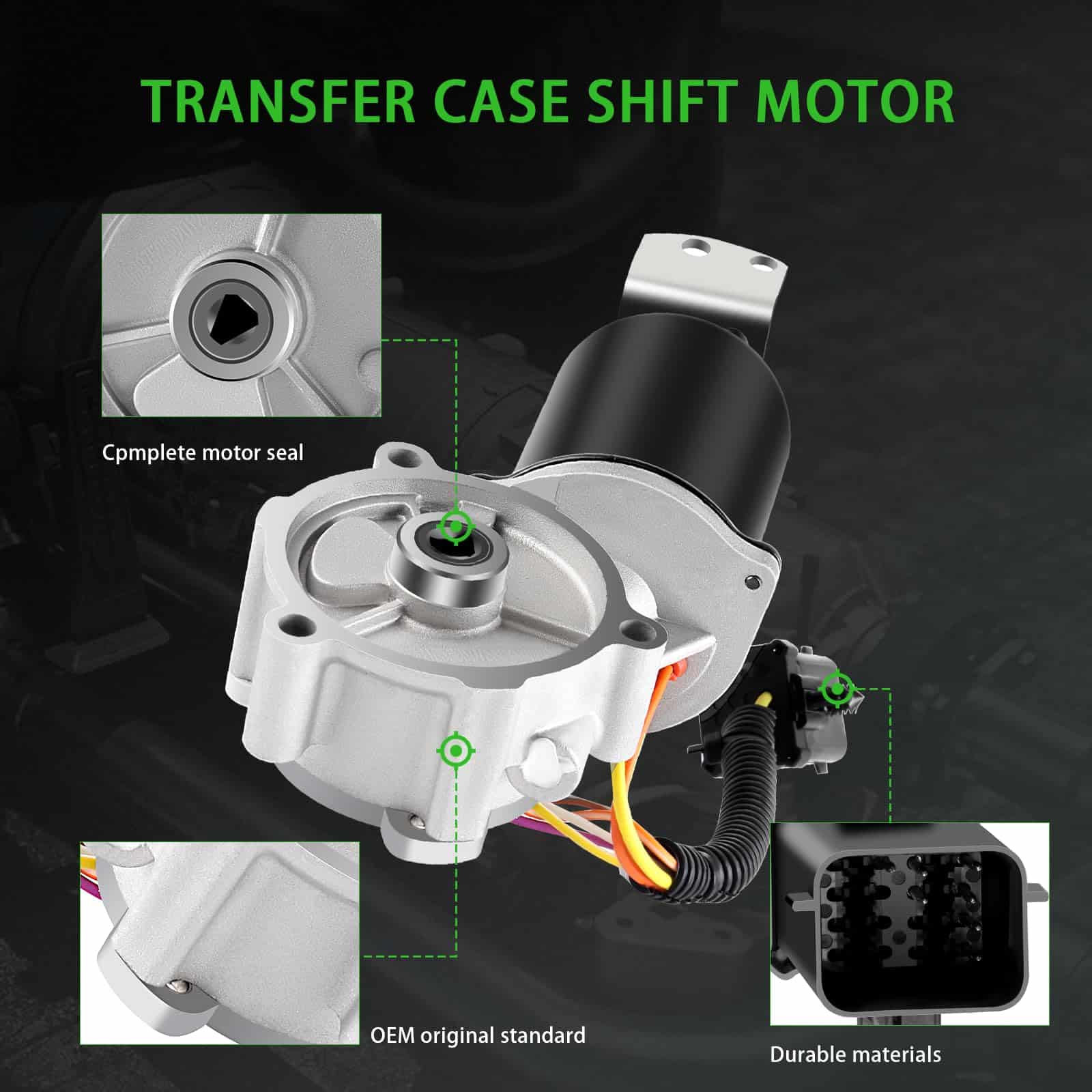 Motor de Encoder de Cambio de Transferencia SCITOO - Imagen 5